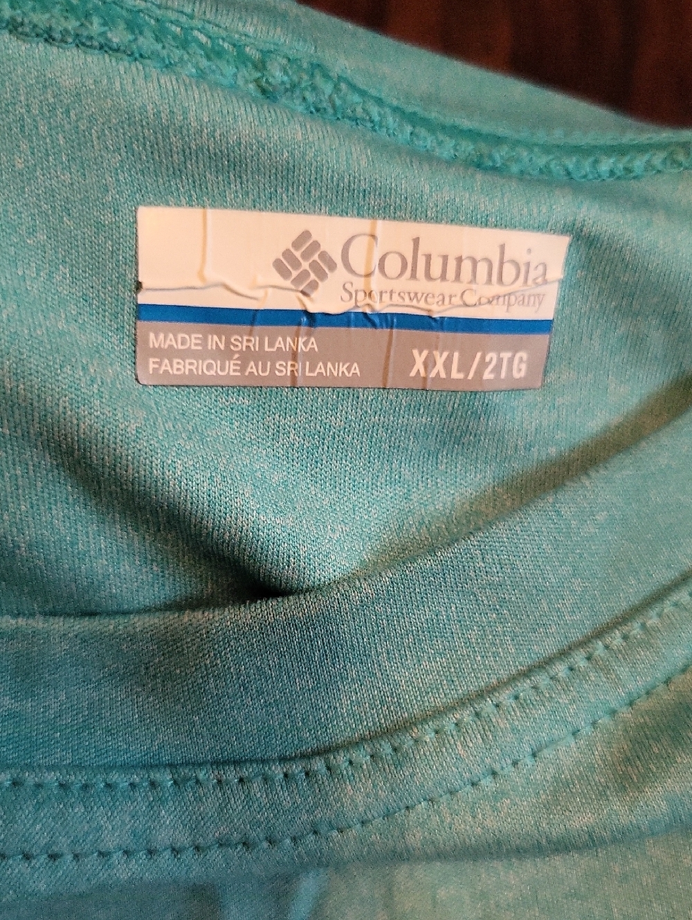 2 Men's Sx XXL Columbia PFG Long Sleeve Shirts - Coral and Teal - Picture 3 of 6